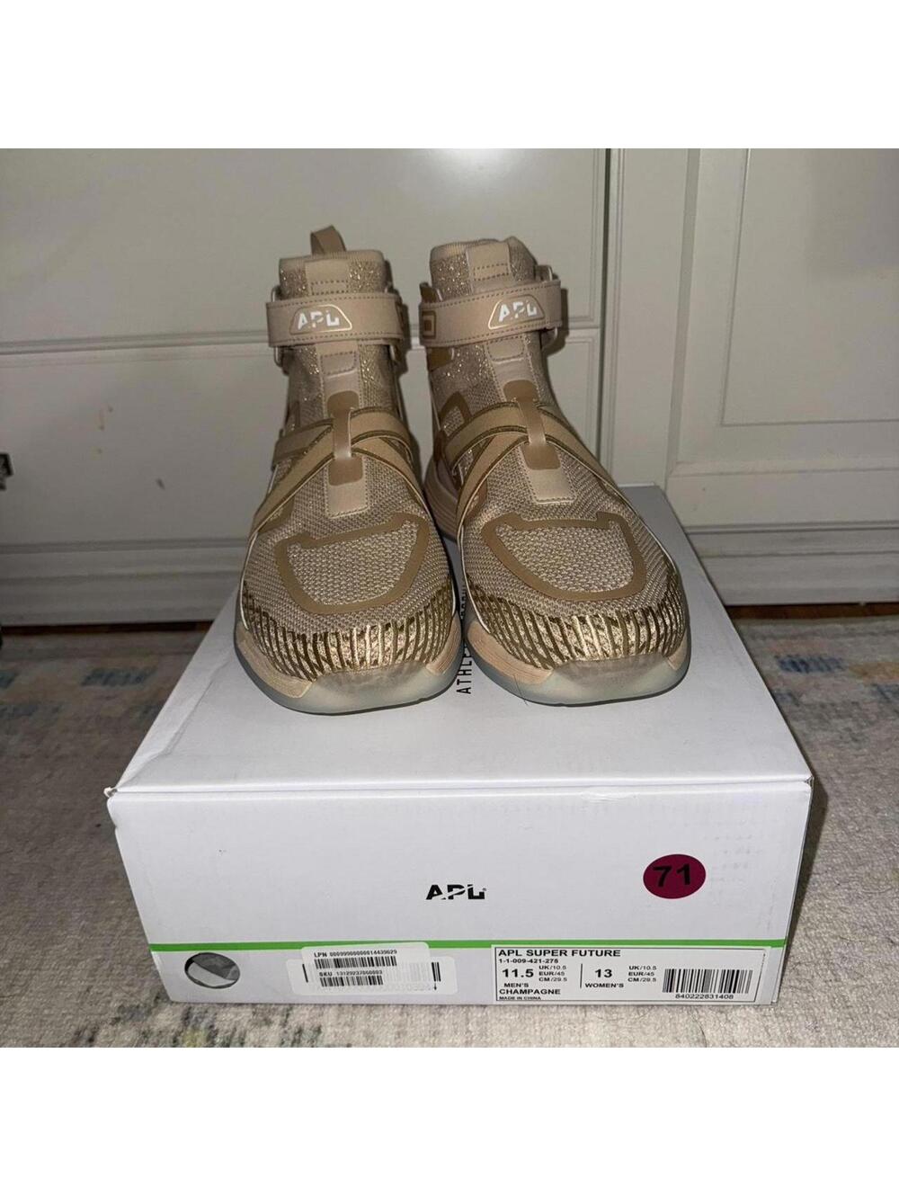 Athletic Propulsion Labs APL Super Future Champagne Basketball Shoes